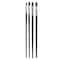 Silver Brush Limited Ruby Satin® 4 Piece Brush Set